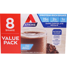 Atkins shake Atkins High Protein Shake Dark Chocolate Royale 8ct