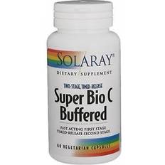 Vitamins & Supplements Solaray Two-Stage, Timed-Released Super Bio C Buffered 60 Veg Caps