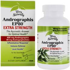 Terry Naturally EuroPharma Terry Naturally Andrographis EP80 Extract Strength Formula 60 Capsules