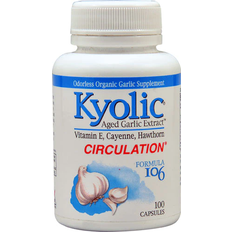 Kyolic Aged Garlic Extract Circulation Formula 106 100 Capsules