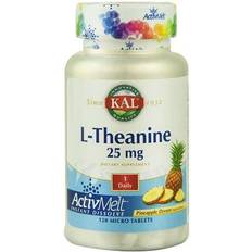 L theanine Kal L-Theanine Pineapple Dream 25 mg 120 MicroTablets