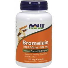 Bromelain Now Foods Bromelain, 500mg 60 vcaps