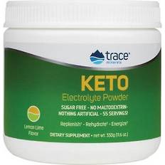 Trace Minerals Research Keto Electrolyte Powder Lemon Lime Flavor 11.6 oz