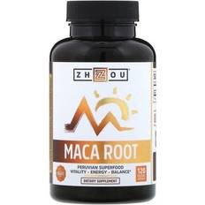 Maca root Zhou Maca Root 120 Vegetable Capsules