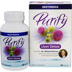 Detox lever Enzymedica Purify Liver Detox 60 Capsules 60 stk