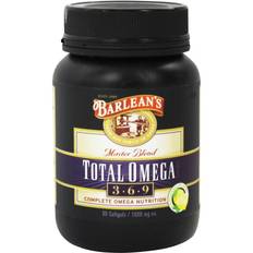 Barlean's Organic Total Omega Lemon 90 Softgels