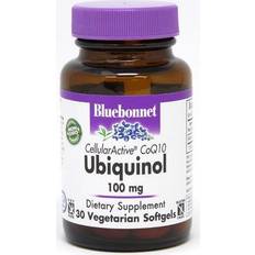 Ubiquinol 100mg Bluebonnet Nutrition CellularActive CoQ10 Ubiquinol 100 mg 30 Vegetarian Softgels