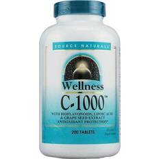 Vitamins & Supplements Source Naturals Wellness C-1000 200 Tablets