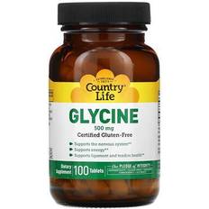 Country Life Glycine 500 mg 100 Tablets