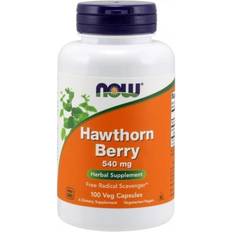 Now Foods Hawtornsbär 540 mg Set of 100 100 st