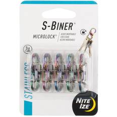 Nite Ize S-biner Microlock Key Ring One Size Multicolour