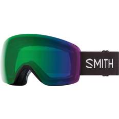 Green Goggles Smith Skyline Black Chromapop Everyday - Green Mirror