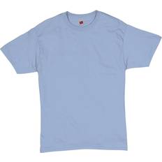 Hanes Essential-T Short Sleeve T-shirt - Light Blue