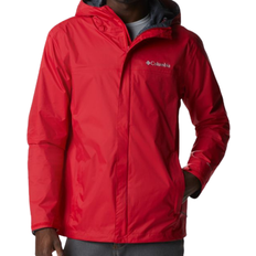 Red Rain Clothes Columbia Watertight II Rain Jacket - Mountain Red