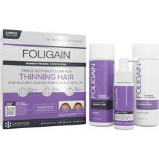 Foligain Prodotti per capelli Foligain Triple Action Hair Care System for Women Trial Set