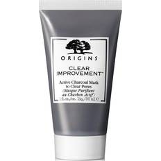 Travel Size Facial Masks Origins Clear Improvement Active Charcoal Mask to Clear Pores 1fl oz