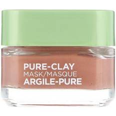 L'oreal paris pure clay L'Oréal Paris Pure-Clay Beauty Mask Exfoliate & Refine Pores 3 Pure Clays Red Algae 1.7 oz (48 g)