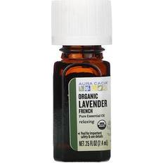 Pure lavender oil Aura Cacia Aura Cacia Organic Pure Essential Oil Lavender French 0.25 fl oz