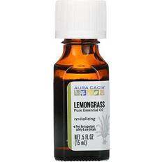 Lemongrass body oil Aura Cacia 100% Pure Essential Oil Lemongrass 0.5 fl oz