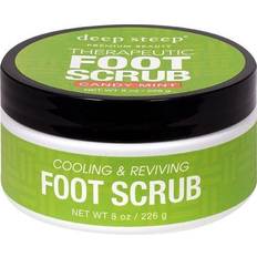 Foot peel Deep Steep Therapeutic Foot Scrub Candy Mint 9 oz