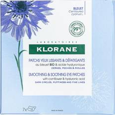 Masques pour les yeux Klorane Smoothing & Soothing Eye Patches with Cornflower 7 Unités