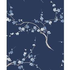 Cherry blossom wallpaper NextWall Cherry Blossom Floral Peel and Stick Wallpaper