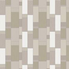 Wallpapers Seabrook Designs Seabrook Designs De Stijl Geometric Soft Sage & Metallic Silver Wallpaper
