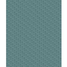 Wallpapers Seabrook Designs Seabrook Designs Deco Spliced Stripe Perry Teal Wallpaper