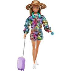 Barbie travel doll Barbie Holiday Fun Summer Travel Doll Set