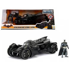 Cars Jada Arkham Knight Batmobile with Batman Diecast Figure 1/24 Diecast Model Car