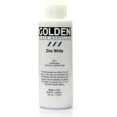 Golden Fluid Acrylics zinc white 4 oz