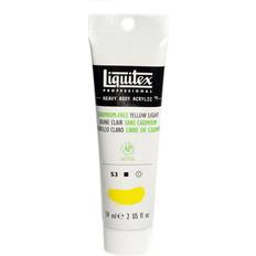 Acrylic Paints Liquitex Heavy Body Professional Artist Acrylic Colors cadmium free yellow light 2 oz