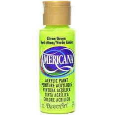 Deco Art Americana Acrylic Paints citron green 2 oz