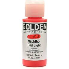 Golden Akrylmaling Golden Golden Fluid Acrylics 30 ml 2210 Naphthol Red Light