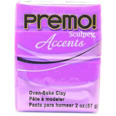 Sculpey Polymerlera Sculpey Premo Premium Polymer Clay purple pearl 2 oz