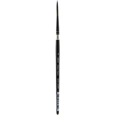 Silver Brush Limited Black Velvet Series Brushes 4 script liner 3007S