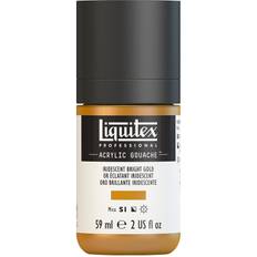Liquitex LQX Acrylic Gouache 59ml Irid Bright Gold