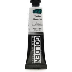 Golden open acrylic Golden OPEN Acrylic Colors viridian green hue 2 oz. tube