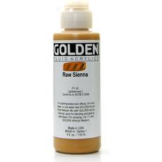 Golden fluid acrylic Golden Fluid Acrylics raw sienna 4 oz