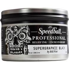 Speedball Professional Relief Ink supergraphic black 8 oz. can