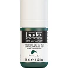 Liquitex Professional Soft Body Acrylic Color Multi Cap Bottles phthalocyanine green (blue shade) 2 oz