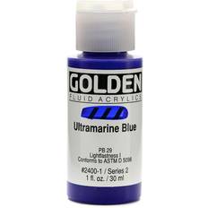 Golden Fluid Acrylics ultramarine blue 1 oz