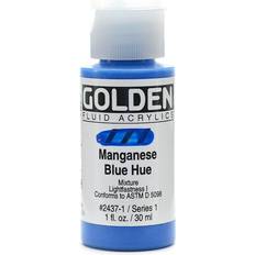 Golden Fluid Acrylics historical manganese blue hue 1 oz