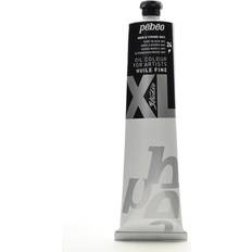 Noir Peintures à l'Huile Pebeo Studio XL Oil Paint Ivory Black Hue 200ml