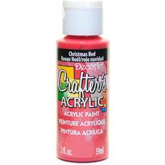 Crafters Acrylic 2 oz Christmas red