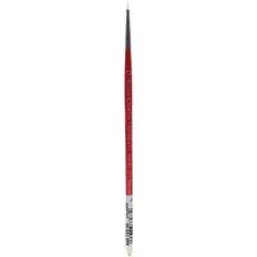 Red Painting Accessories Winsor & Newton University Series Short Handled Brushes 0 round