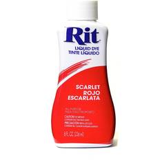 Red Textile Paint Rit 8oz All-Purpose Dye Scarlet