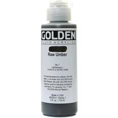 Golden fluid acrylic Golden Fluid Acrylics raw umber 4 oz