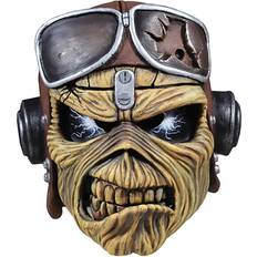 Halloween Abiti eleganti Trick or Treat Studios Iron Maiden Aces High Halloween Costume Mask Adult Masks