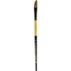 Dynasty Short-Handled Paint Brush, 3/8" Dagger Bristle, Synthetic, Multicolor